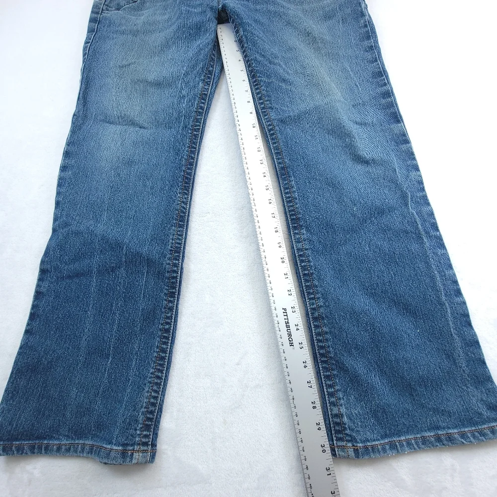 Ariat Mens Jeans Mid Rise Boot Cut Size 40x32 (38x30) Workwear Western Rodeo